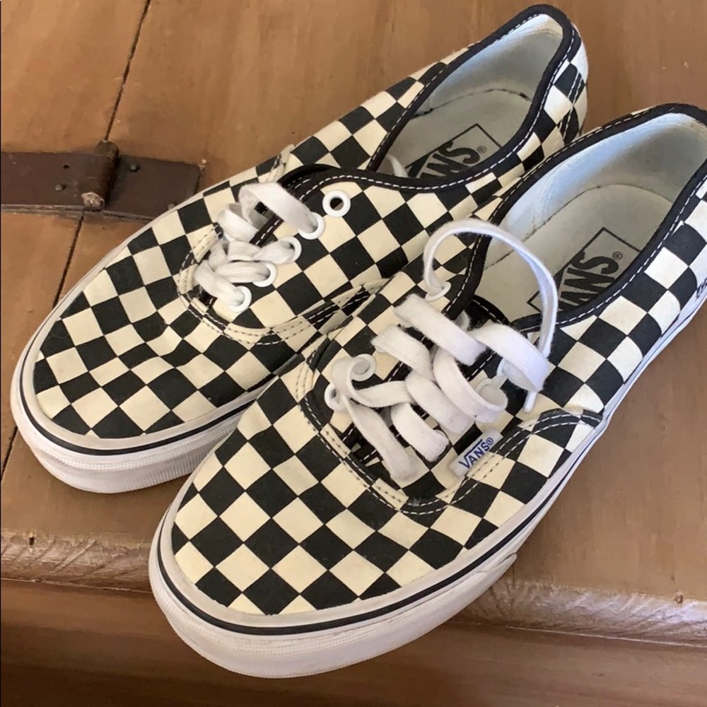 Checkered Vans Gold Coast Authentic